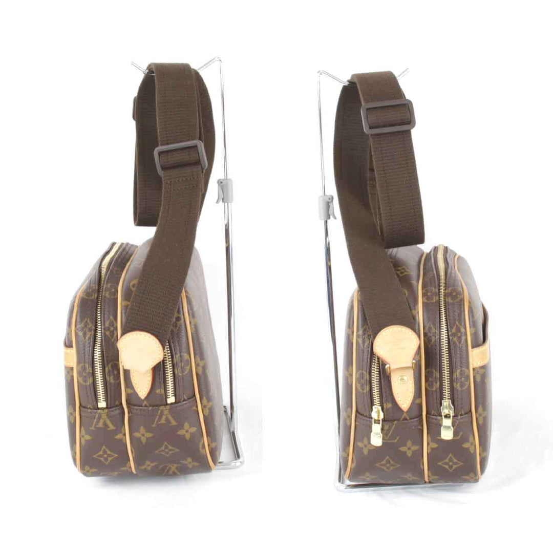 美品『USED』 
LOUIS VUITTON ルイ・ヴィトン 
 リポーターPM M45254 ショルダーバッグ 
モノグラムキャンバス モノグラム