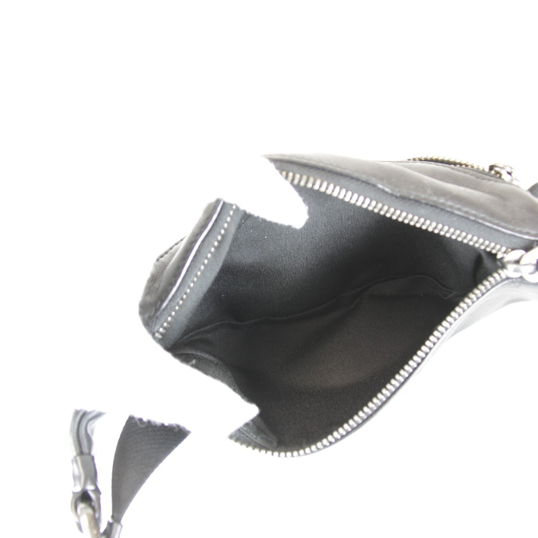 『USED』 
COACH コーチ 
 J1957-F84711 ボディバッグ 
レザー/キャンバス ブラック