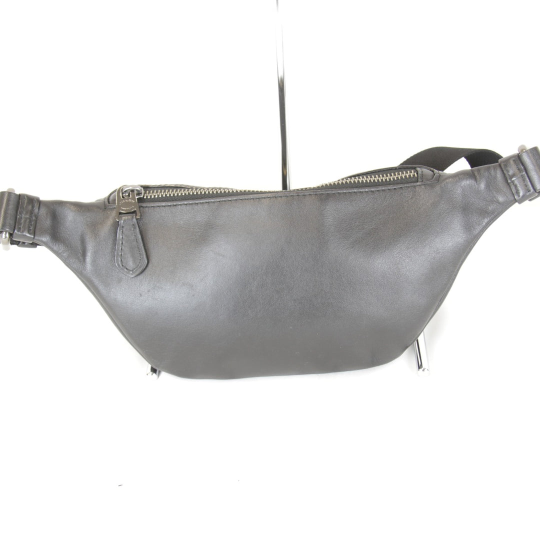 『USED』 
COACH コーチ 
 J1957-F84711 ボディバッグ 
レザー/キャンバス ブラック