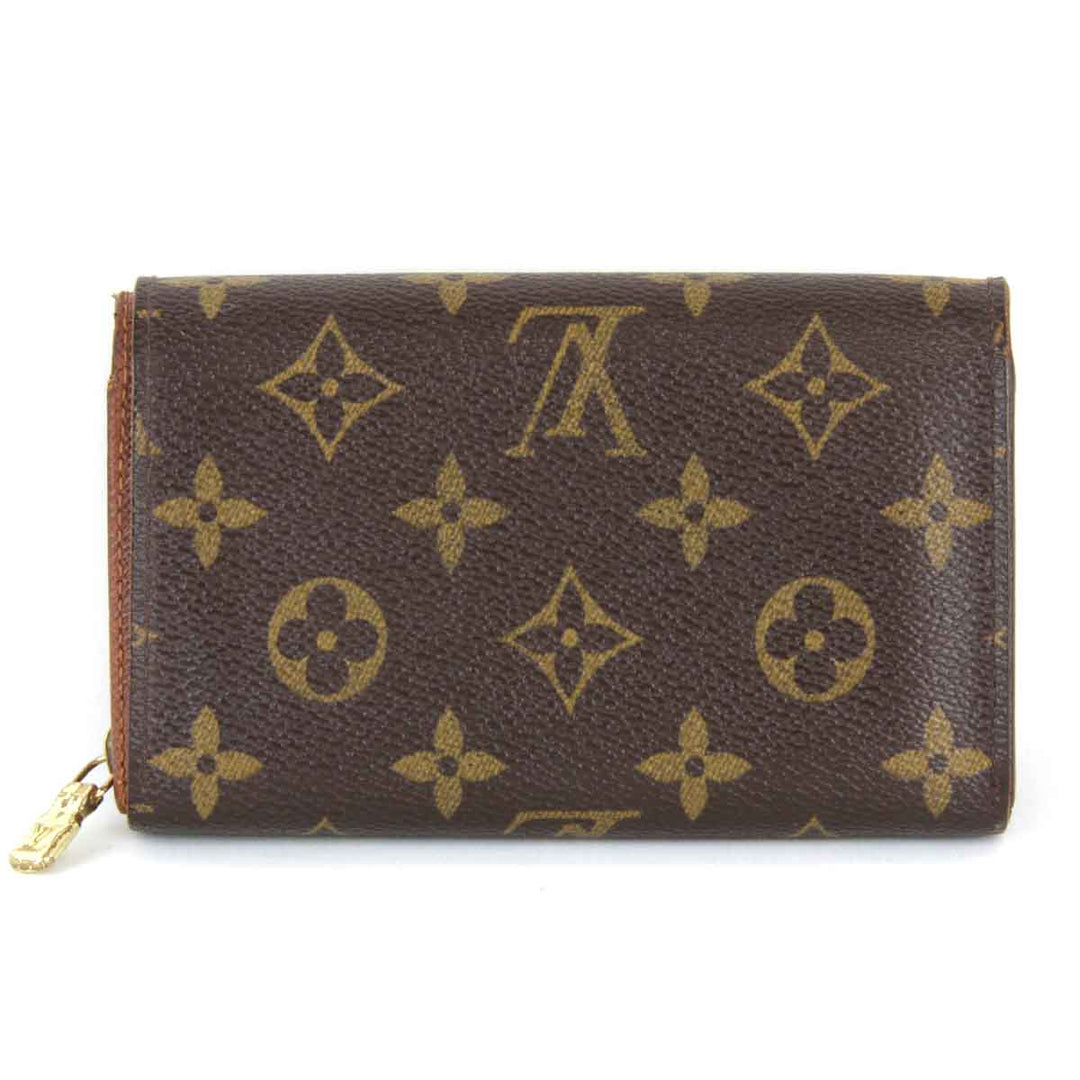 『USED』 
LOUIS VUITTON ルイ・ヴィトン 
 ポルトモネビエトレゾール M61730 二つ折り財布 
モノグラムキャンバス モノグラム