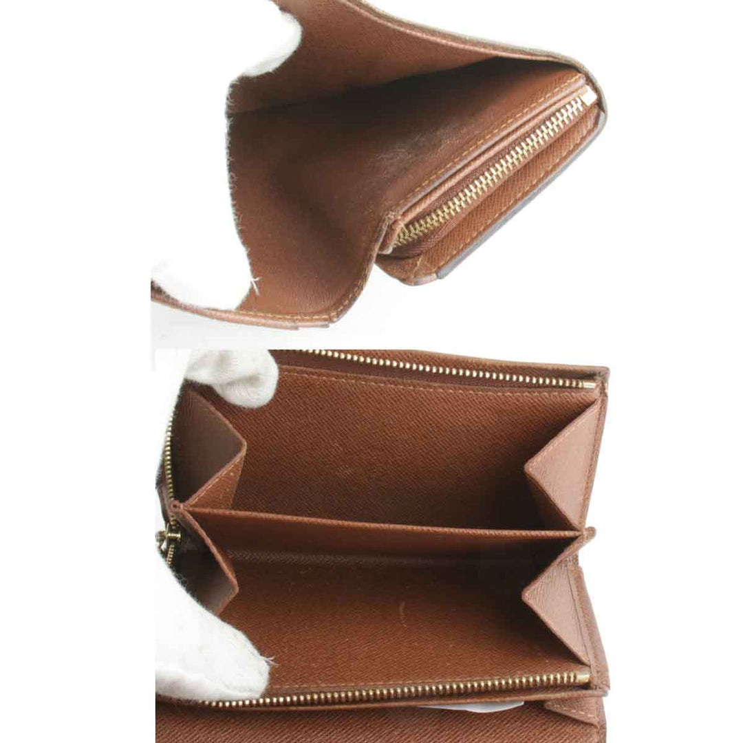 『USED』 
LOUIS VUITTON ルイ・ヴィトン 
 ポルトモネビエトレゾール M61730 二つ折り財布 
モノグラムキャンバス モノグラム