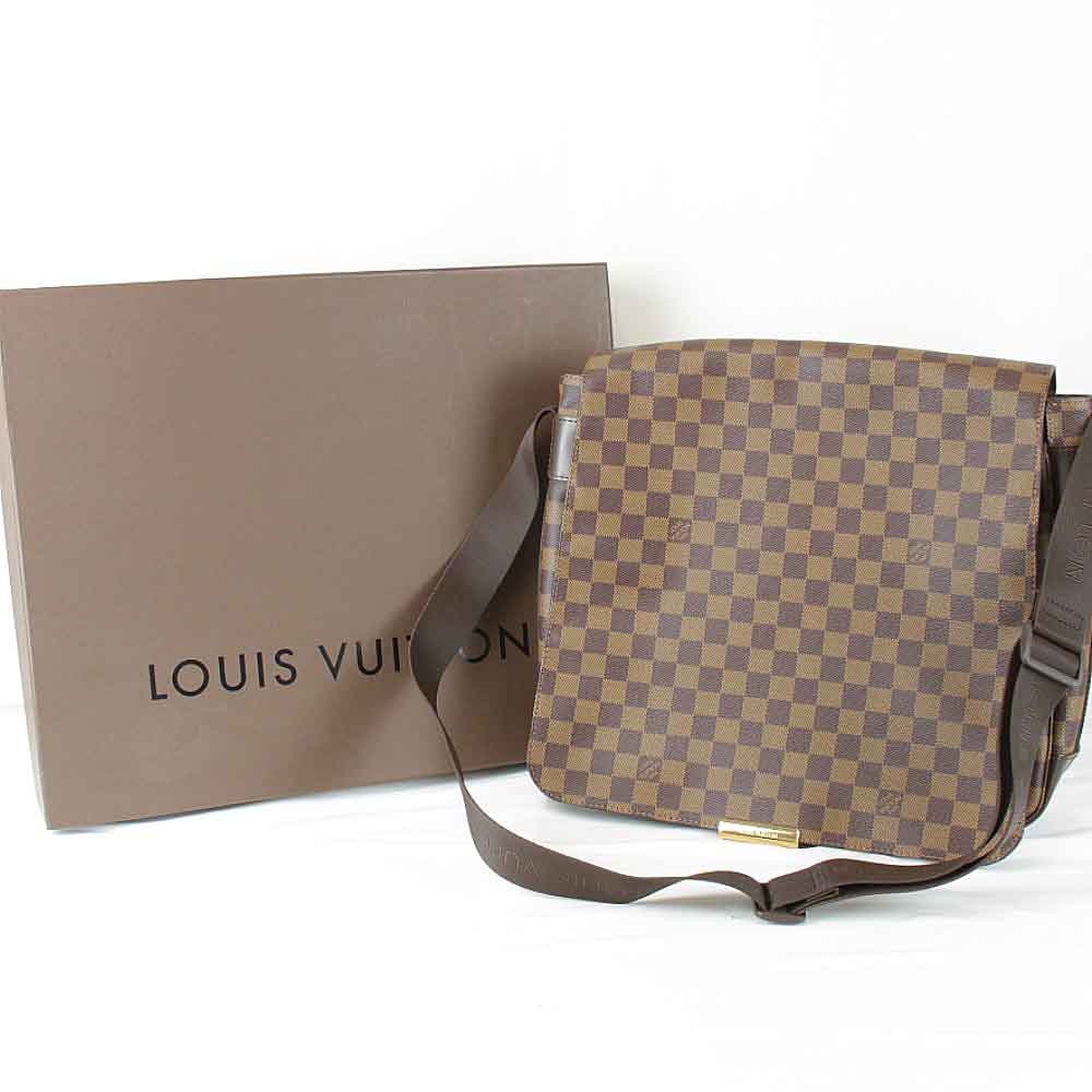 美品『USED』 
LOUIS VUITTON ルイ・ヴィトン 
 バスティーユ N45258 ショルダーバッグ 
ダミエキャンバス ダミエ