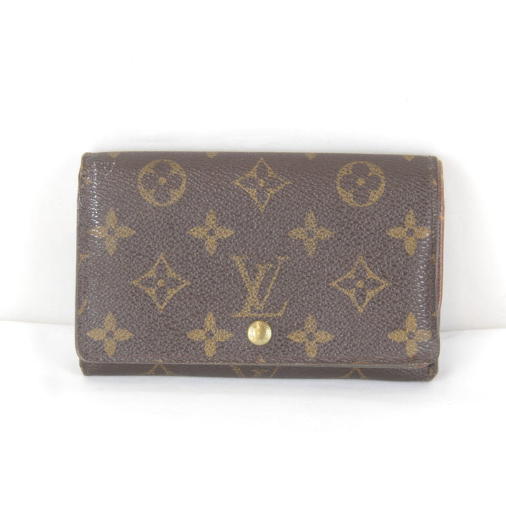 『USED』 
LOUIS VUITTON ルイ・ヴィトン 
 ポルトモネ・ビエトレゾール M61730 二つ折り財布 
モノグラムキャンバス モノグラム まだ使えるお品