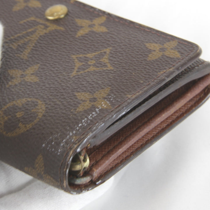 『USED』 
LOUIS VUITTON ルイ・ヴィトン 
 ポルトモネ・ビエトレゾール M61730 二つ折り財布 
モノグラムキャンバス モノグラム まだ使えるお品