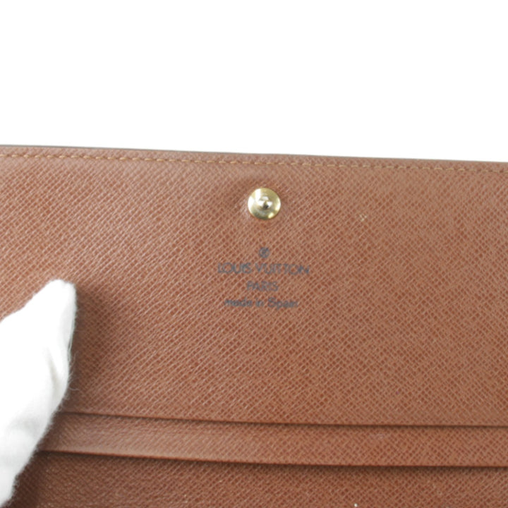 『USED』 
LOUIS VUITTON ルイ・ヴィトン 
 ポルトモネ・ビエトレゾール M61730 二つ折り財布 
モノグラムキャンバス モノグラム まだ使えるお品