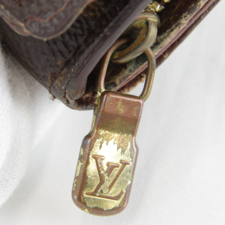 『USED』 
LOUIS VUITTON ルイ・ヴィトン 
 ポルトモネ・ビエトレゾール M61730 二つ折り財布 
モノグラムキャンバス モノグラム まだ使えるお品