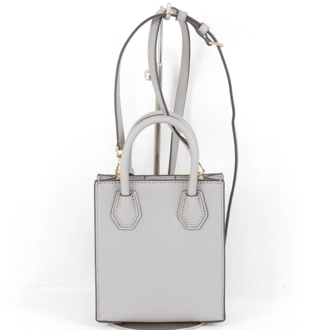 美品『USED』 
Michael Kors マイケルコース 
 ショルダーバッグ 
レザー グレー