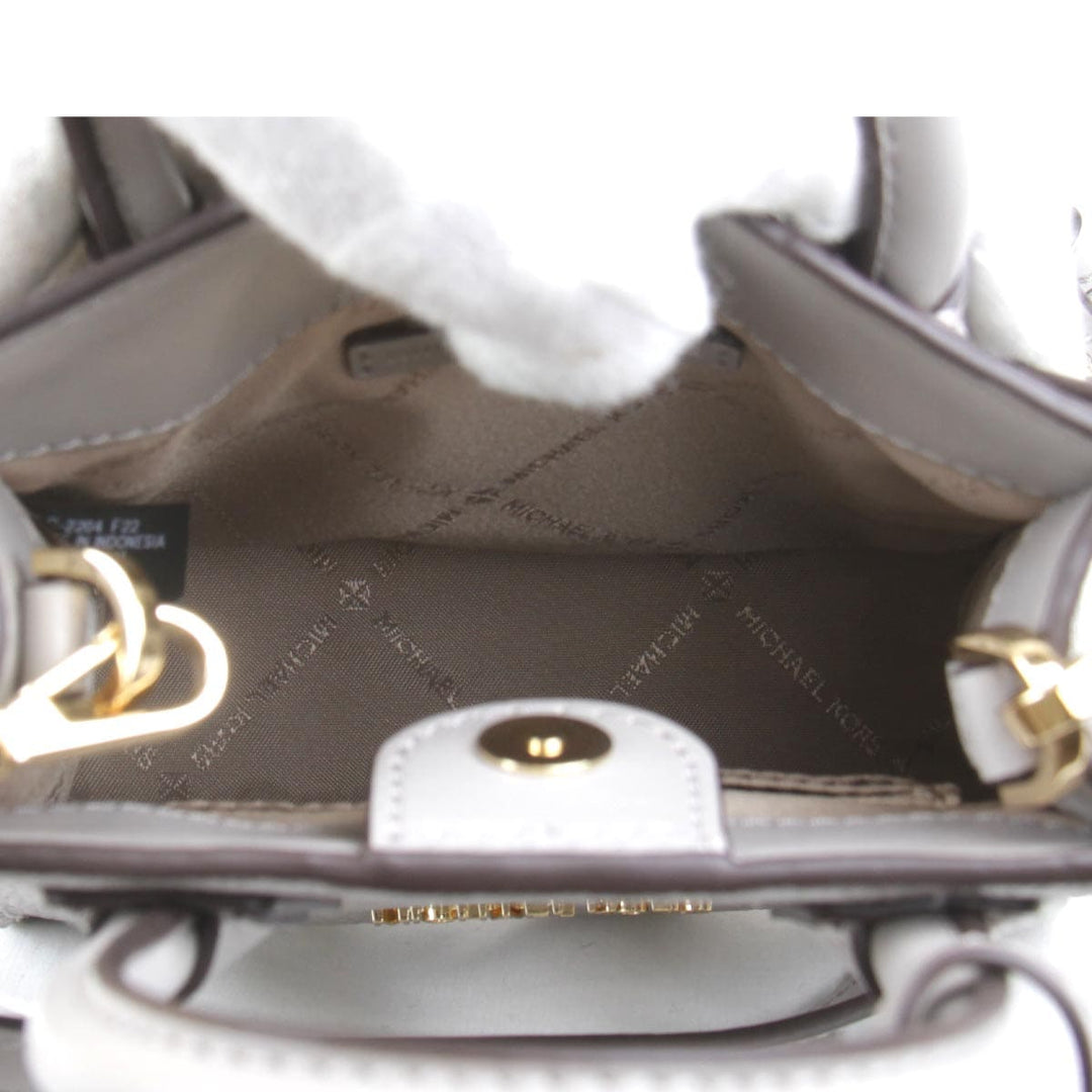 美品『USED』 
Michael Kors マイケルコース 
 ショルダーバッグ 
レザー グレー
