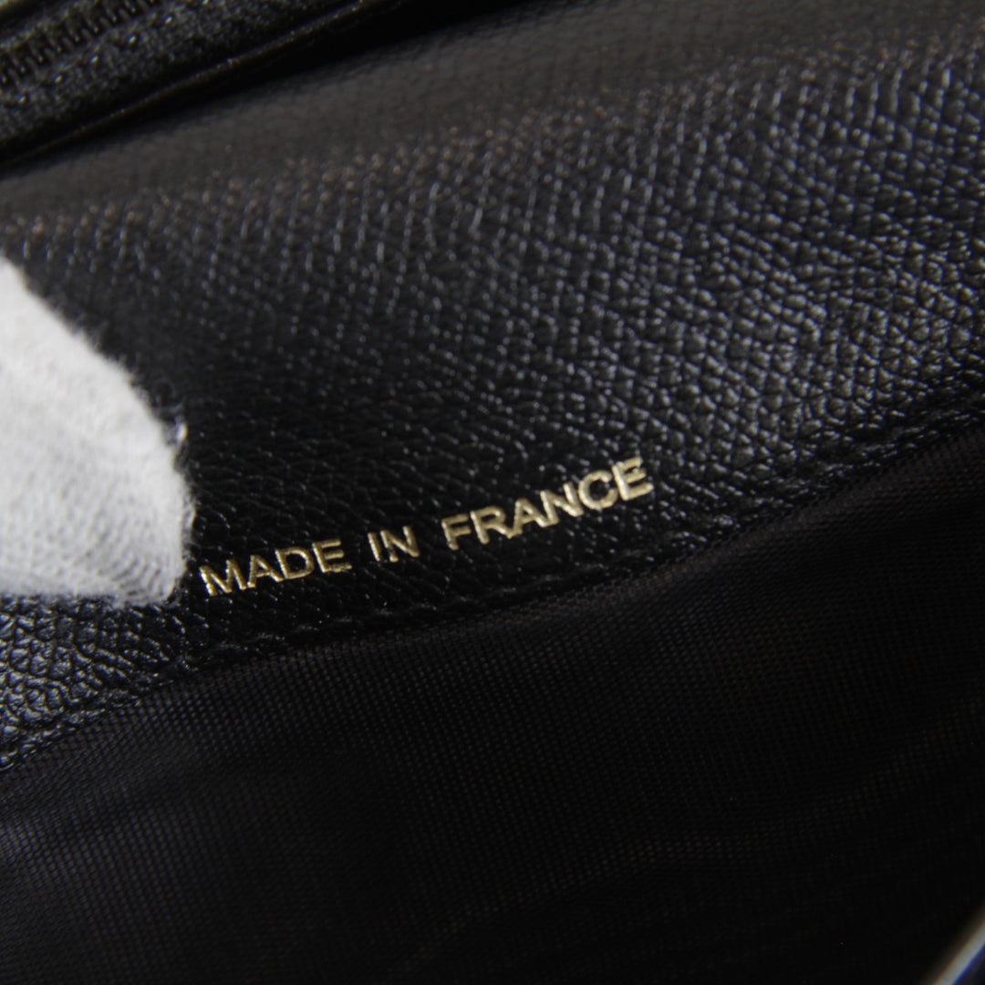 『USED』 
CHANEL シャネル 
 長財布 
レザー ブラック