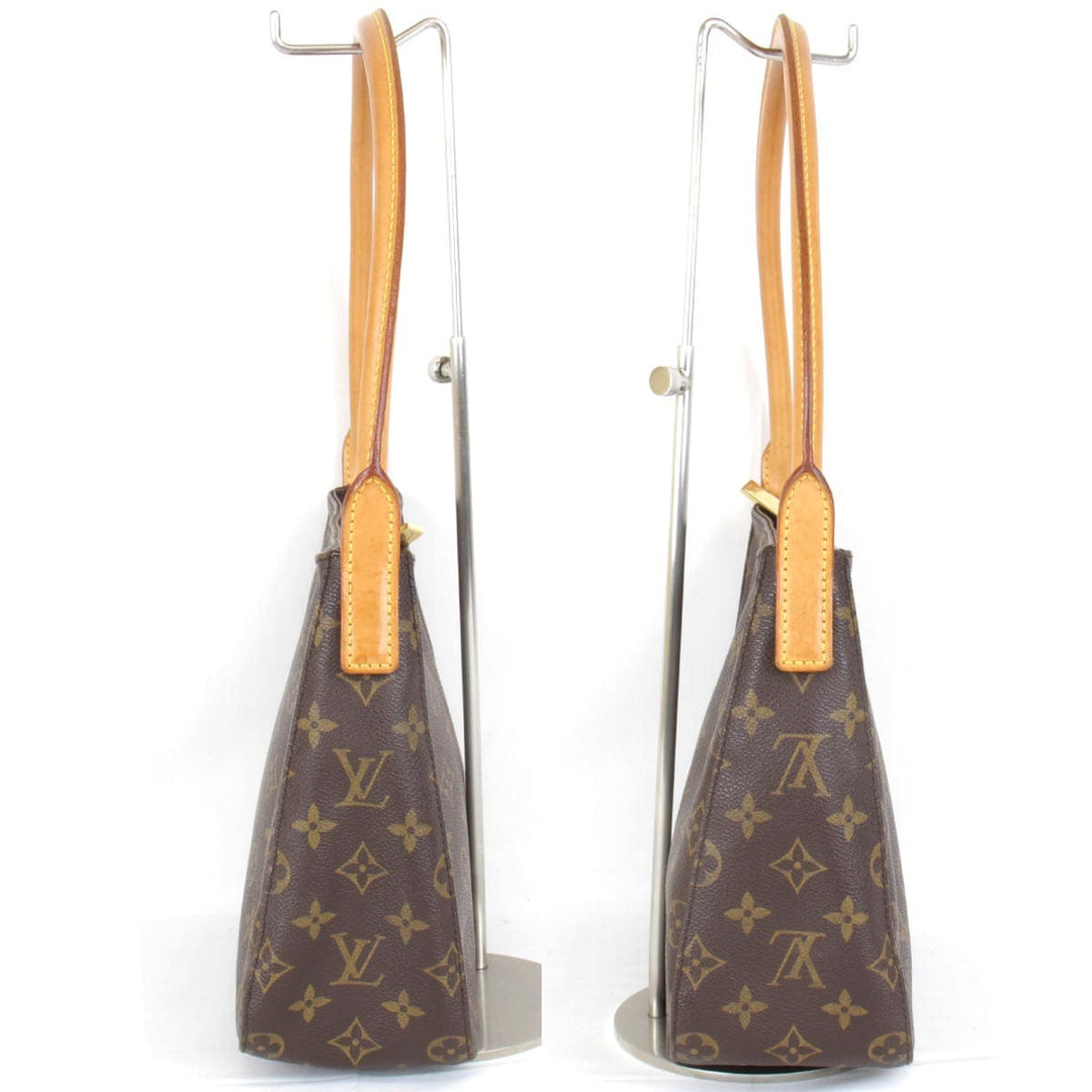 美品『USED』 
LOUIS VUITTON ルイ・ヴィトン 
 ルーピングMM M51146 ショルダーバッグ 
モノグラムキャンバス モノグラム