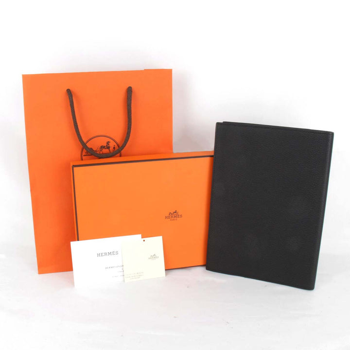美品『未使用』 
HERMES エルメス 
 Y刻印 その他文具 
レザー ブラック