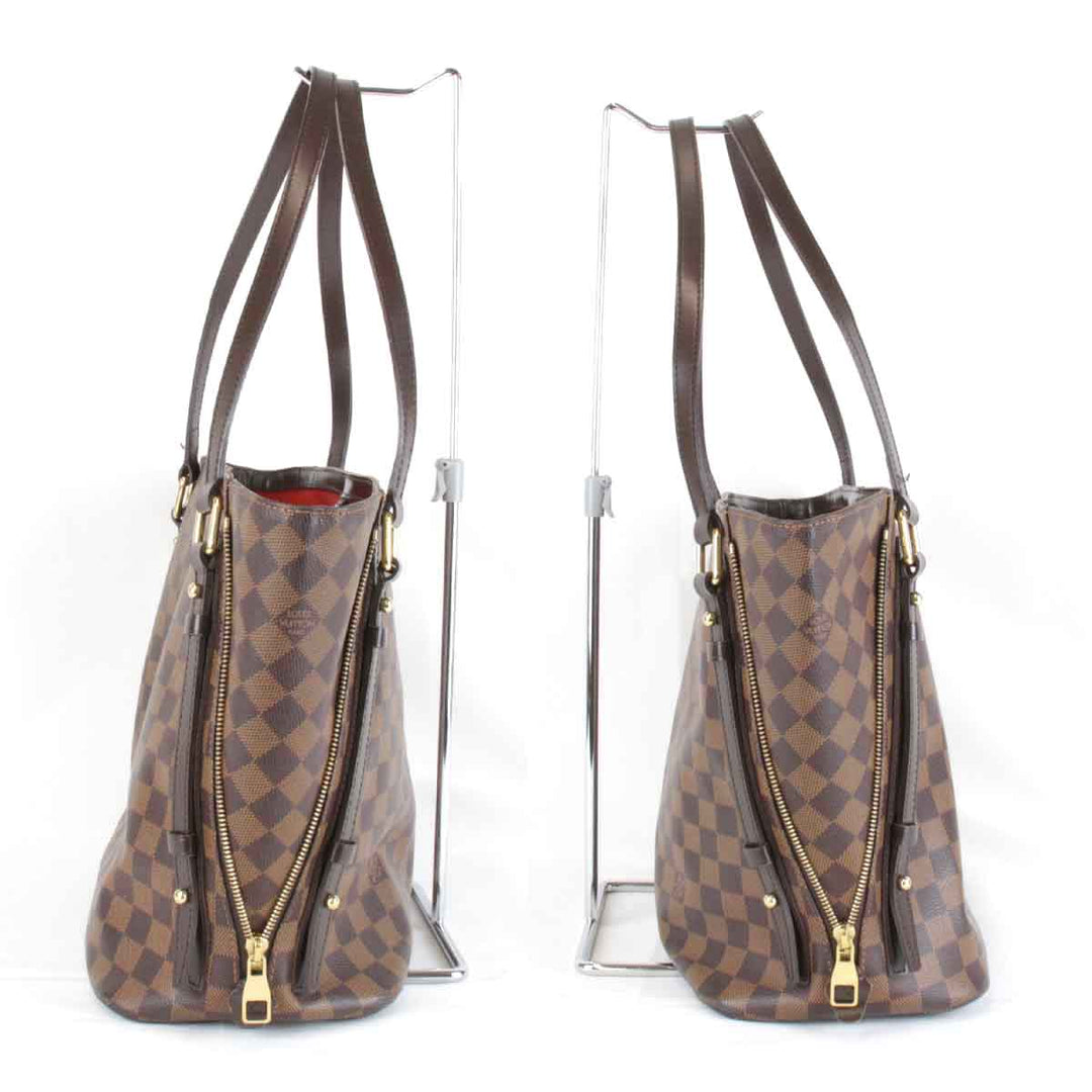 良品『USED』 
LOUIS VUITTON ルイ・ヴィトン 
 カバ・リヴィントン N41108 ショルダーバッグ 
ダミエキャンバス ダミエ