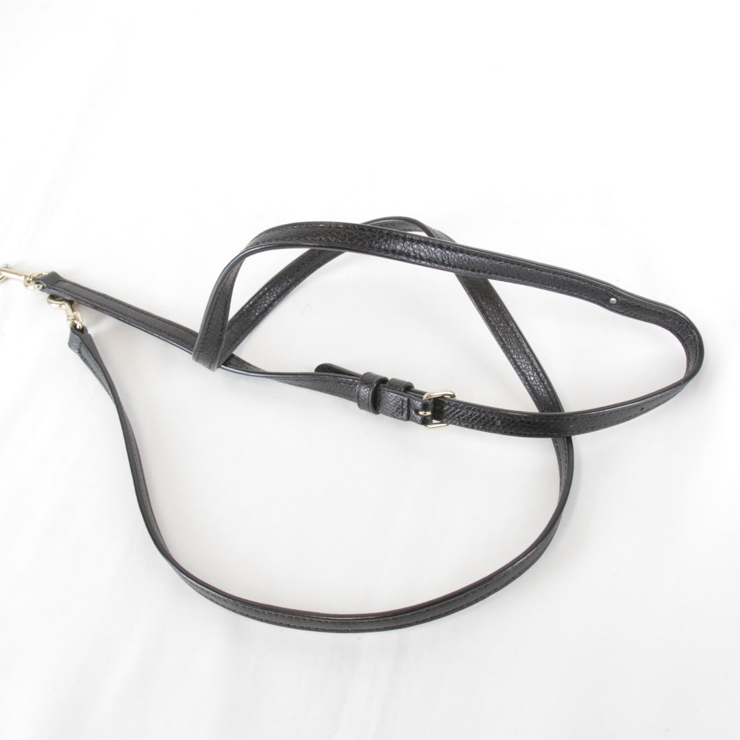 『USED』 
COACH コーチ 
 ショルダーバッグ 
レザー ブラック
