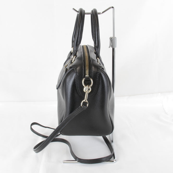 『USED』 
COACH コーチ 
 ショルダーバッグ 
レザー ブラック
