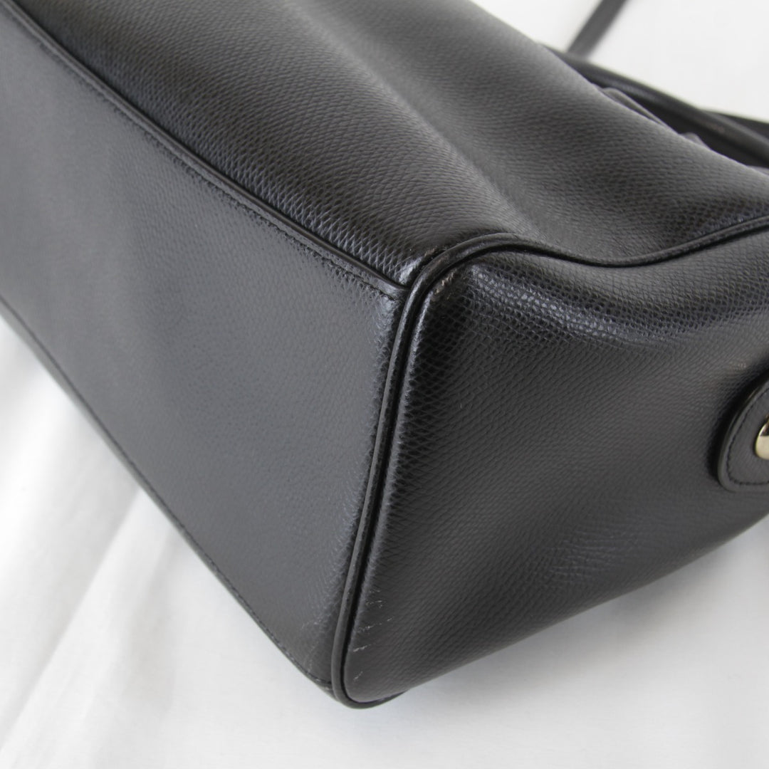 『USED』 
COACH コーチ 
 ショルダーバッグ 
レザー ブラック