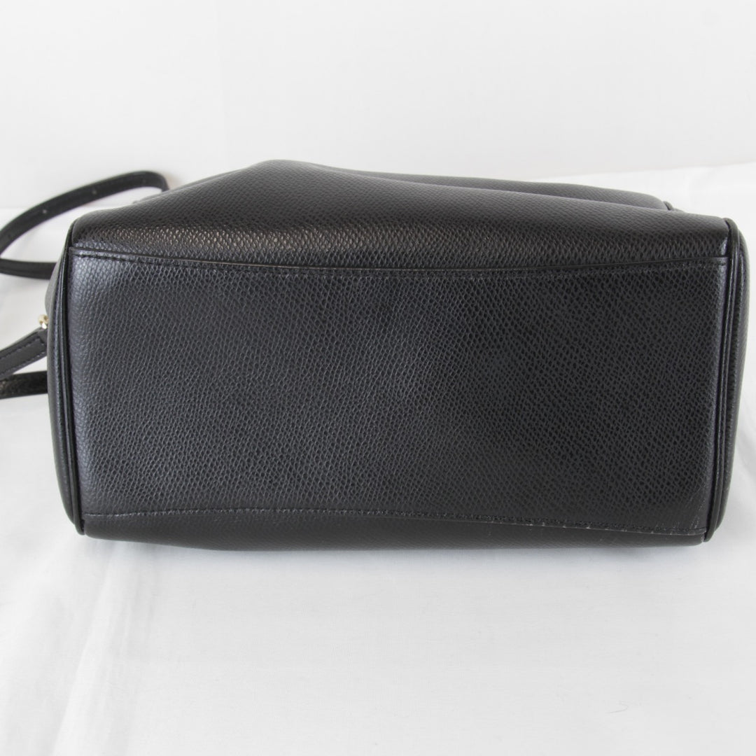 『USED』 
COACH コーチ 
 ショルダーバッグ 
レザー ブラック