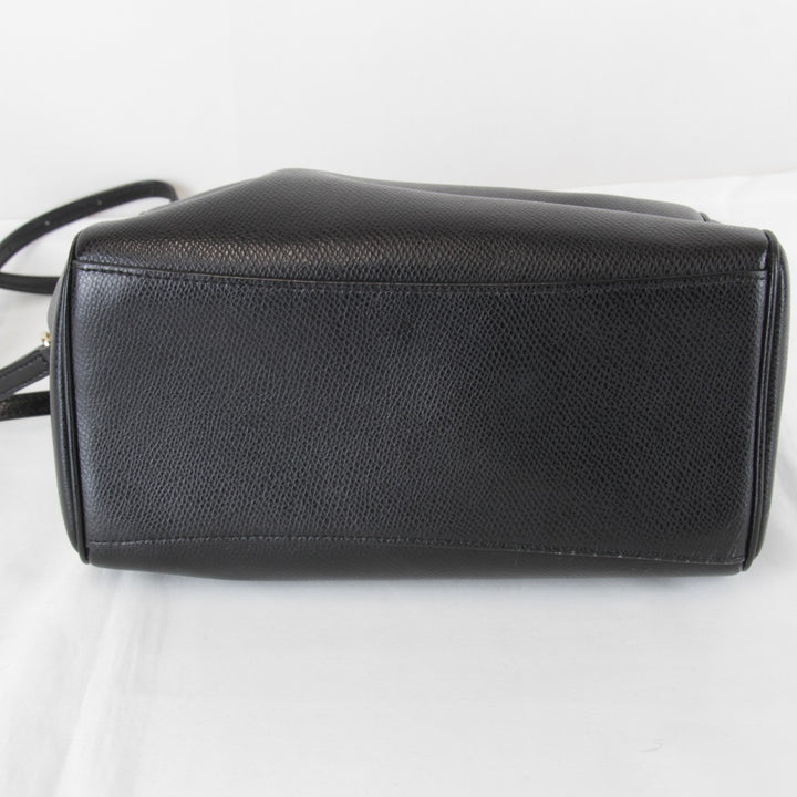 『USED』 
COACH コーチ 
 ショルダーバッグ 
レザー ブラック
