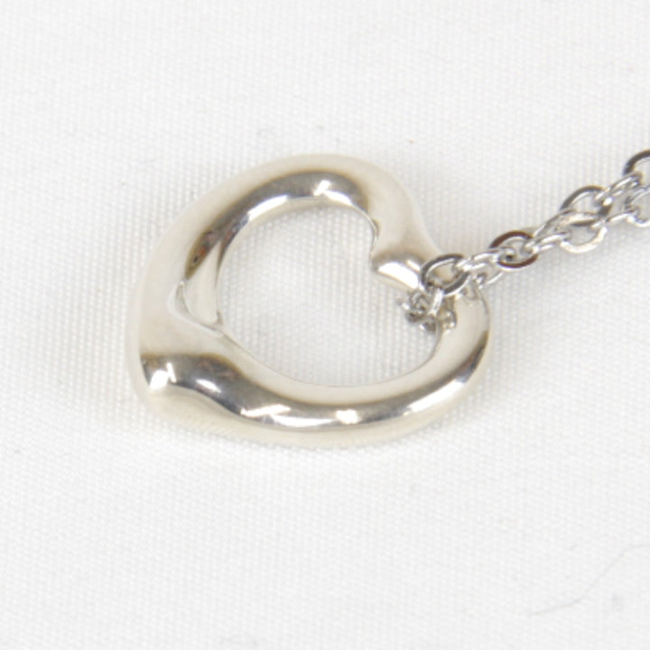 美品『USED』 シルバー925 
TIFFANY&Co. オープンハート ネックレス