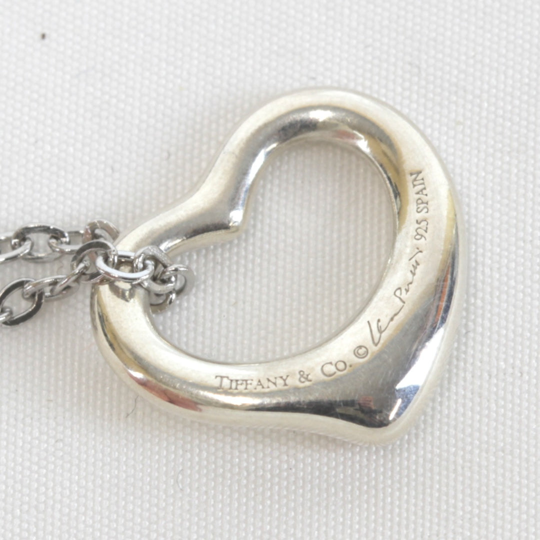 美品『USED』 シルバー925 
TIFFANY&Co. オープンハート ネックレス