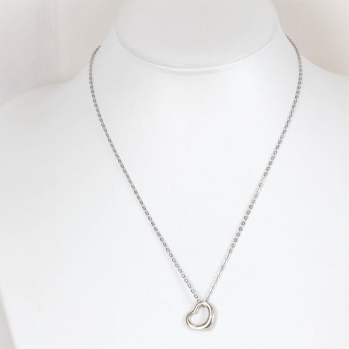 美品『USED』 シルバー925 
TIFFANY&Co. オープンハート ネックレス