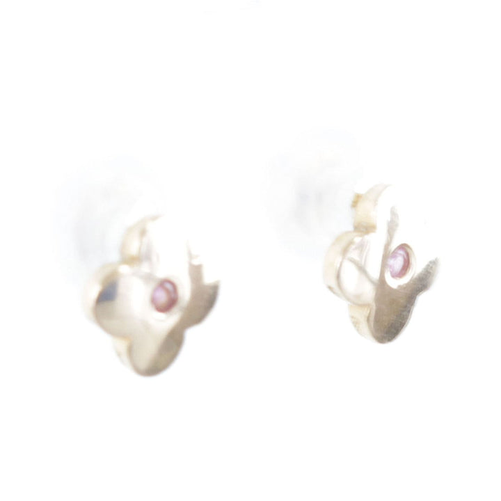 『USED』 K18 
 花モチーフ ピアス
 1.2g