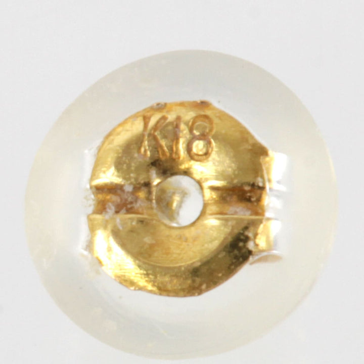『USED』 K18 
 花モチーフ ピアス
 1.2g