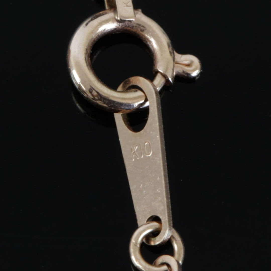 美品『USED』 K10 
 羽モチーフ ネックレス
 2.5g