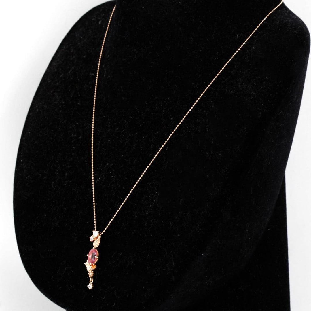 美品『USED』 K10 
 羽モチーフ ネックレス
 2.5g