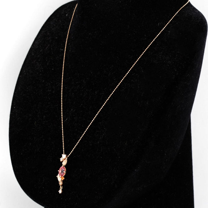 美品『USED』 K10 
 羽モチーフ ネックレス
 2.5g