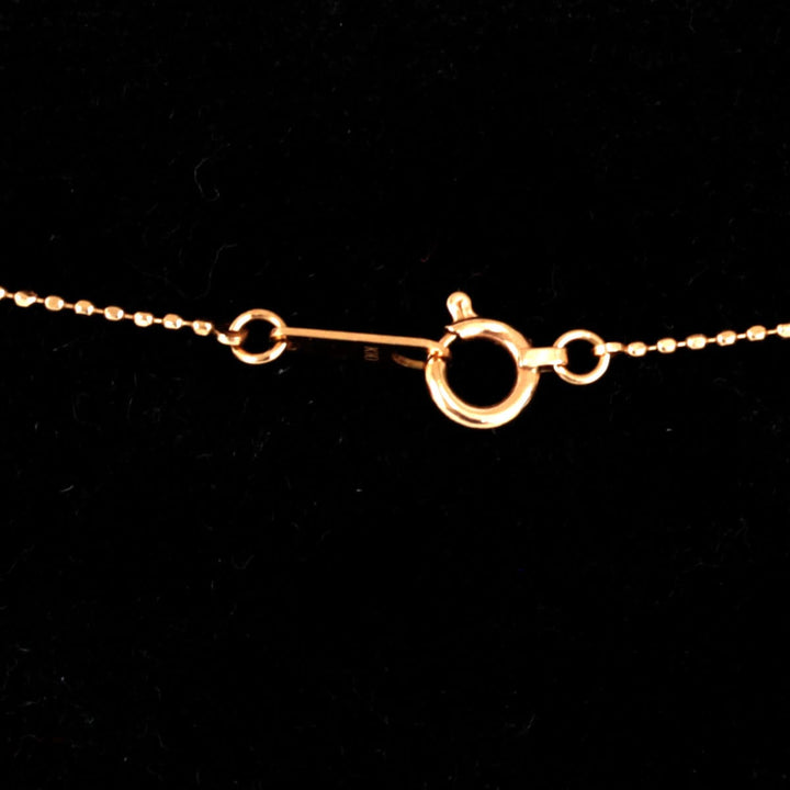 美品『USED』 K10 
 羽モチーフ ネックレス
 2.5g