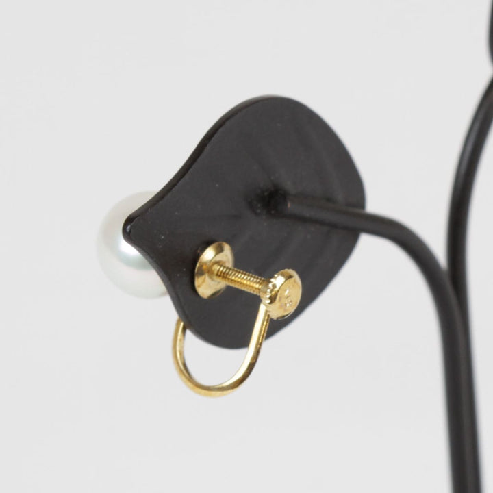 『USED』 K18ゴールド/パール 
イヤリング
 2.6g