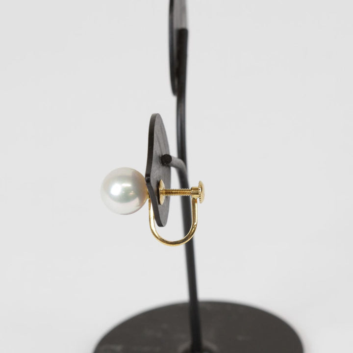 『USED』 K18ゴールド/パール 
イヤリング
 2.6g