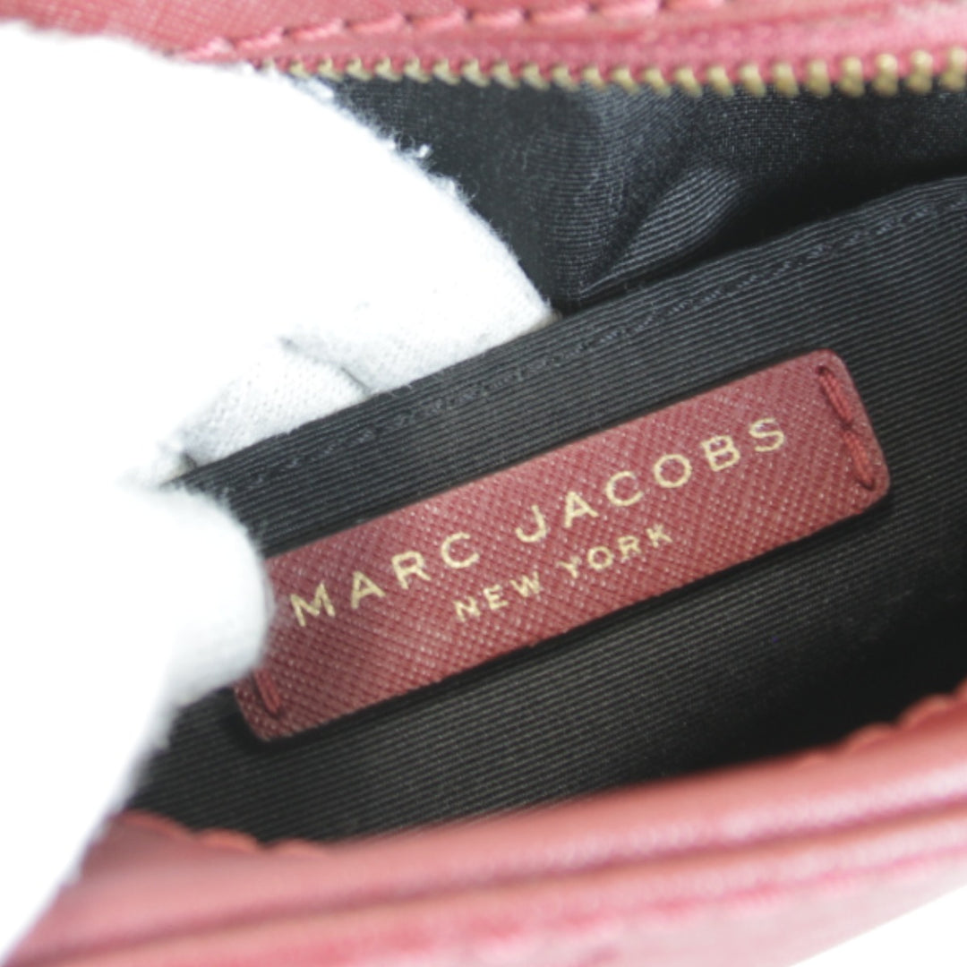 美品『USED』 
MARC JACOBS マークジェイコブス 
 ショルダーバッグ 
 ワインレッド