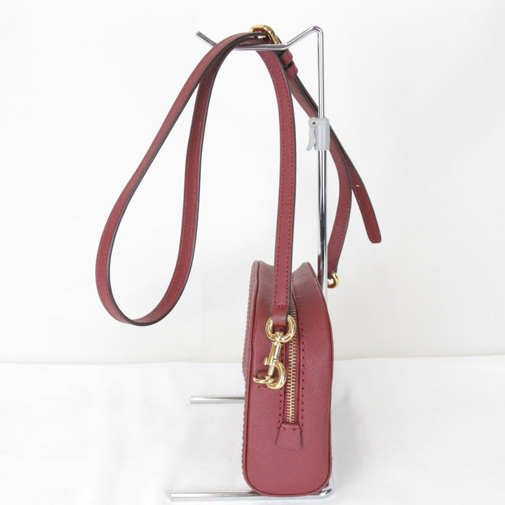 美品『USED』 
MARC JACOBS マークジェイコブス 
 ショルダーバッグ 
 ワインレッド