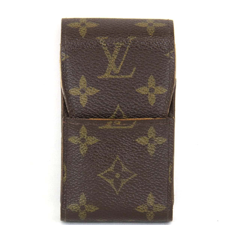 『USED』 
LOUIS VUITTON ルイ・ヴィトン 
 エテュイシガレット モノグラム  M63024 シガレットケース 
モノグラムキャンバス モノグラム