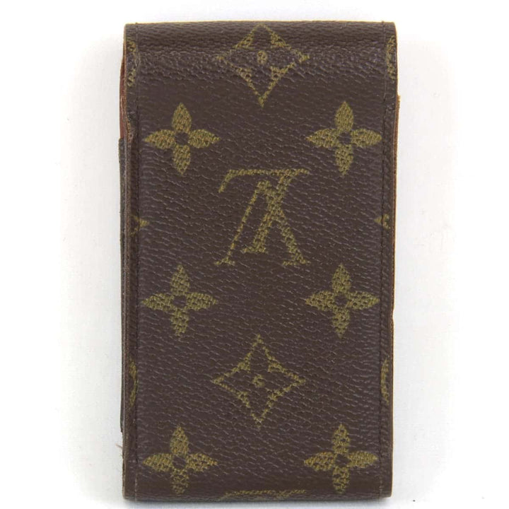 『USED』 
LOUIS VUITTON ルイ・ヴィトン 
 エテュイシガレット モノグラム  M63024 シガレットケース 
モノグラムキャンバス モノグラム