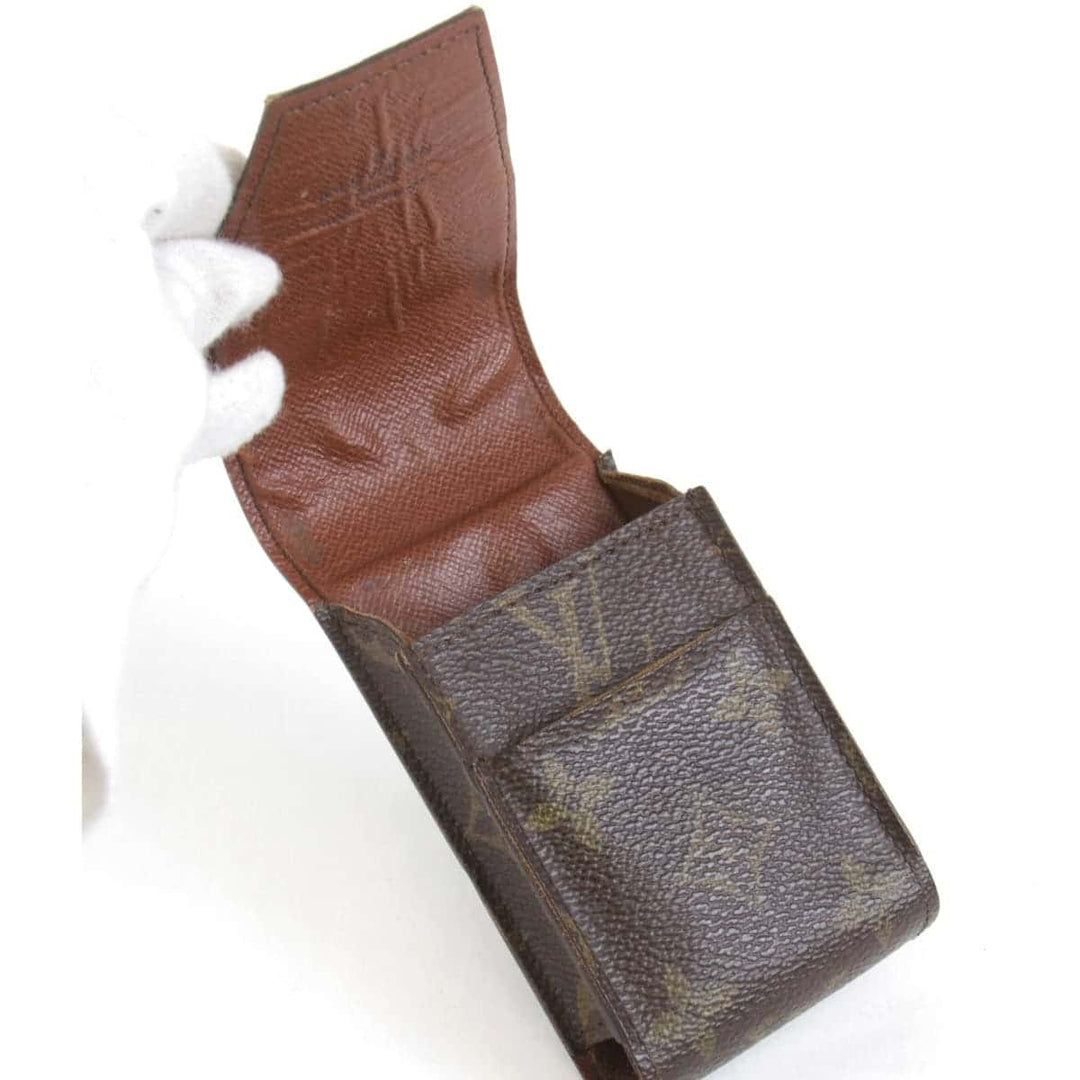『USED』 
LOUIS VUITTON ルイ・ヴィトン 
 エテュイシガレット モノグラム  M63024 シガレットケース 
モノグラムキャンバス モノグラム