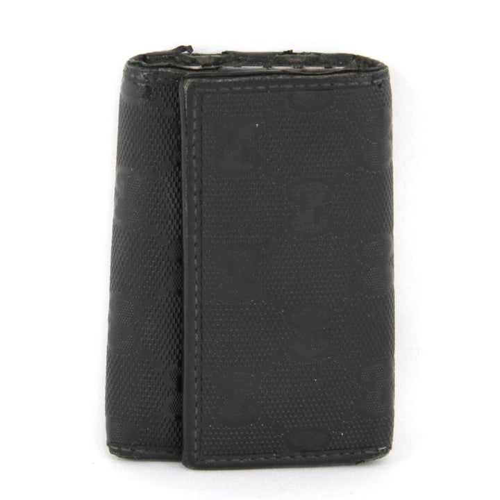 『USED』 
GUCCI グッチ 
 108093 キーケース 
レザー ブラック