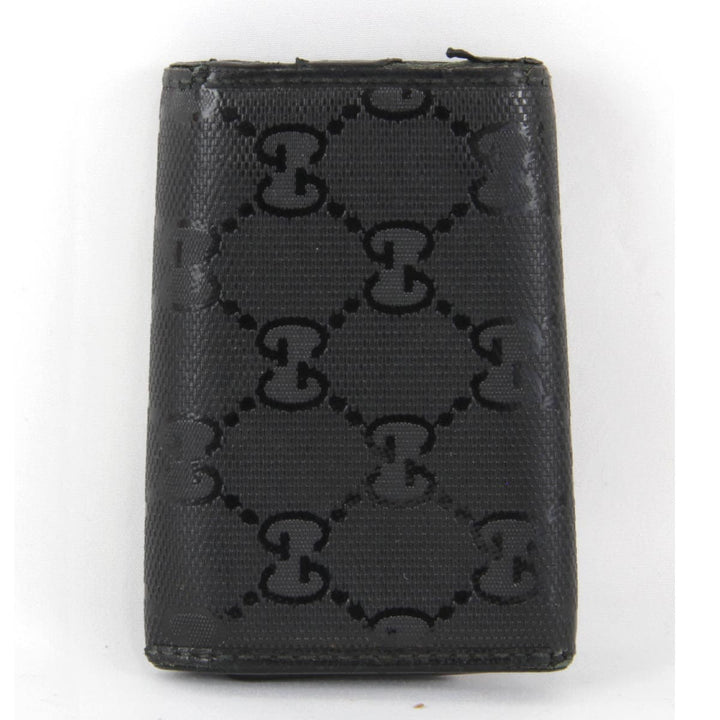 『USED』 
GUCCI グッチ 
 108093 キーケース 
レザー ブラック