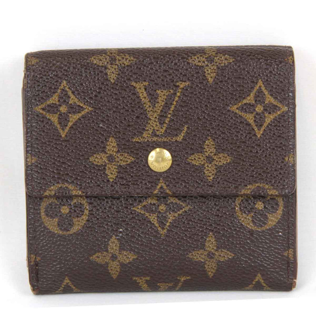 『USED』 
LOUIS VUITTON ルイ・ヴィトン 
 ポルトモネ・ビエ・カルトクレディ M61652 二つ折り財布 
モノグラムキャンバス モノグラム