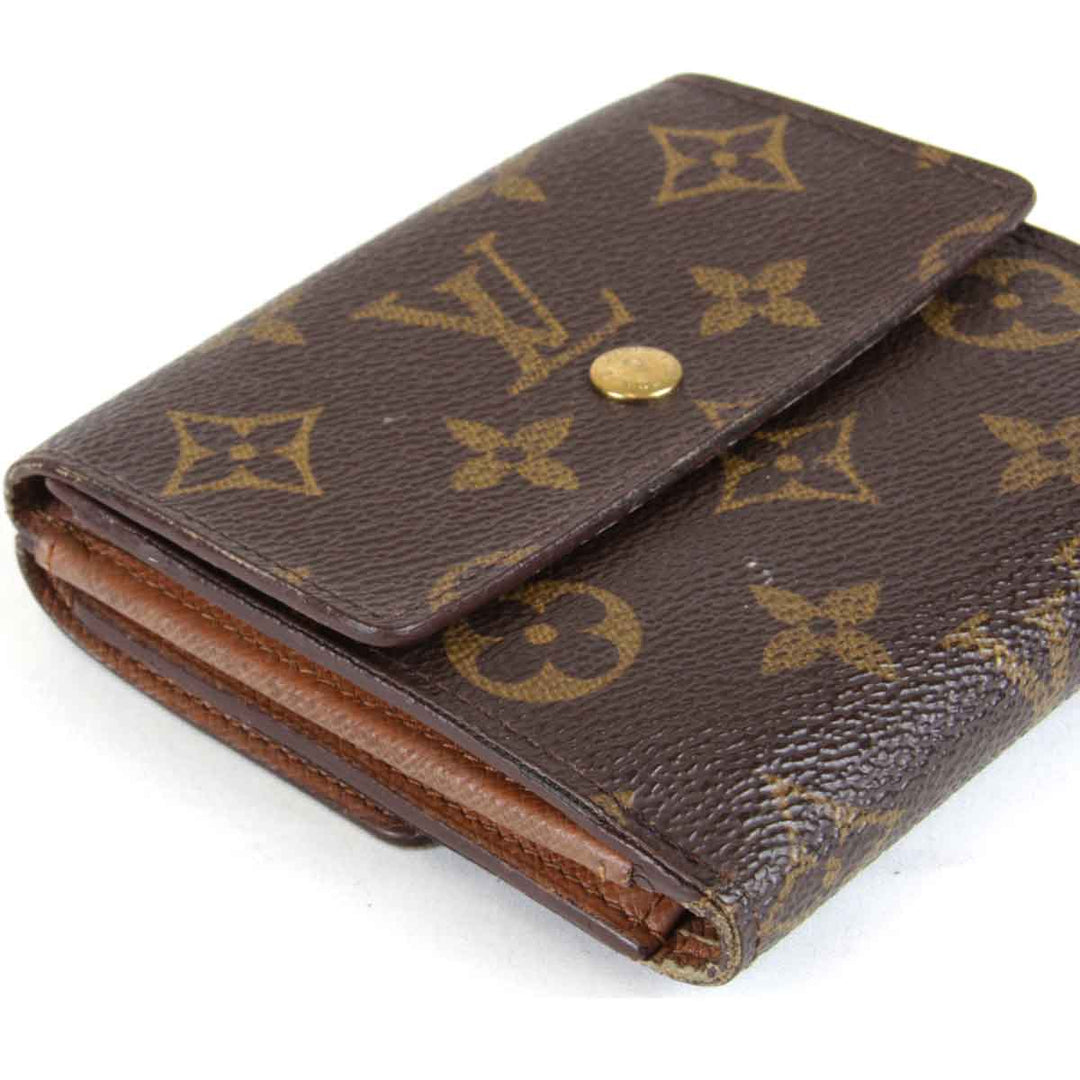 『USED』 
LOUIS VUITTON ルイ・ヴィトン 
 ポルトモネ・ビエ・カルトクレディ M61652 二つ折り財布 
モノグラムキャンバス モノグラム