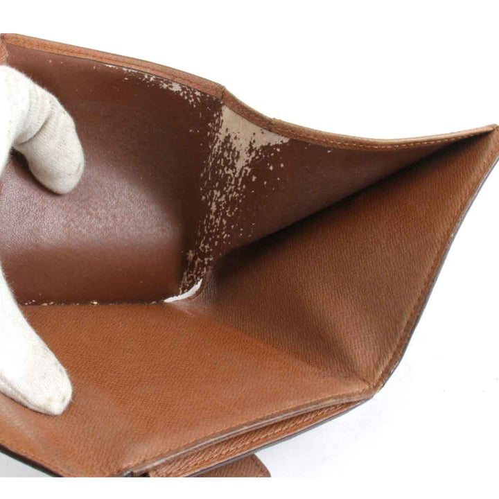 『USED』 
LOUIS VUITTON ルイ・ヴィトン 
 ポルトモネ・ビエ・カルトクレディ M61652 二つ折り財布 
モノグラムキャンバス モノグラム