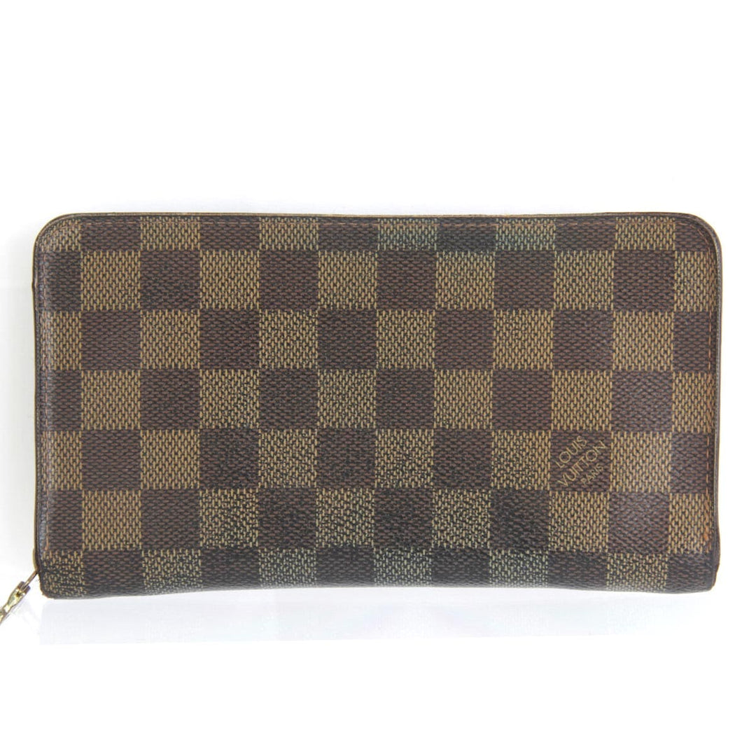 『USED』 
LOUIS VUITTON ルイ・ヴィトン 
 ポルトモネジップ N61728 長財布 
ダミエキャンバス ダミエ