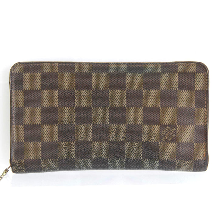 『USED』 
LOUIS VUITTON ルイ・ヴィトン 
 ポルトモネジップ N61728 長財布 
ダミエキャンバス ダミエ