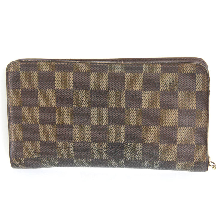 『USED』 
LOUIS VUITTON ルイ・ヴィトン 
 ポルトモネジップ N61728 長財布 
ダミエキャンバス ダミエ