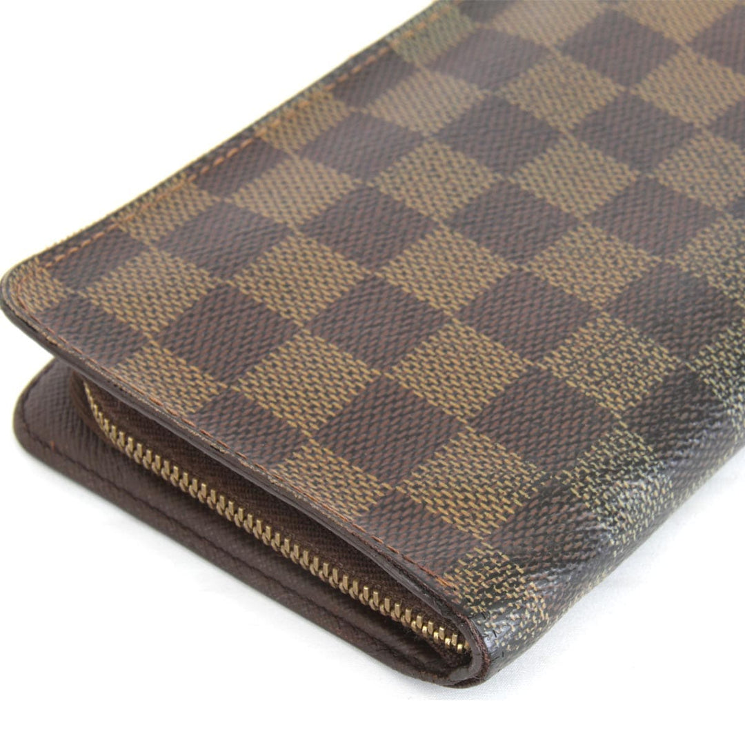 『USED』 
LOUIS VUITTON ルイ・ヴィトン 
 ポルトモネジップ N61728 長財布 
ダミエキャンバス ダミエ