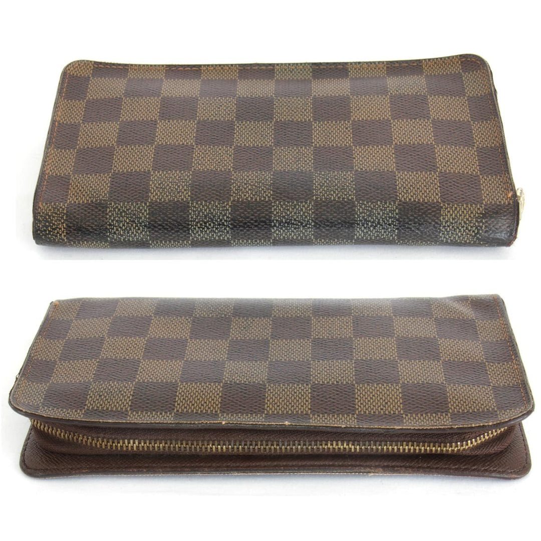 『USED』 
LOUIS VUITTON ルイ・ヴィトン 
 ポルトモネジップ N61728 長財布 
ダミエキャンバス ダミエ