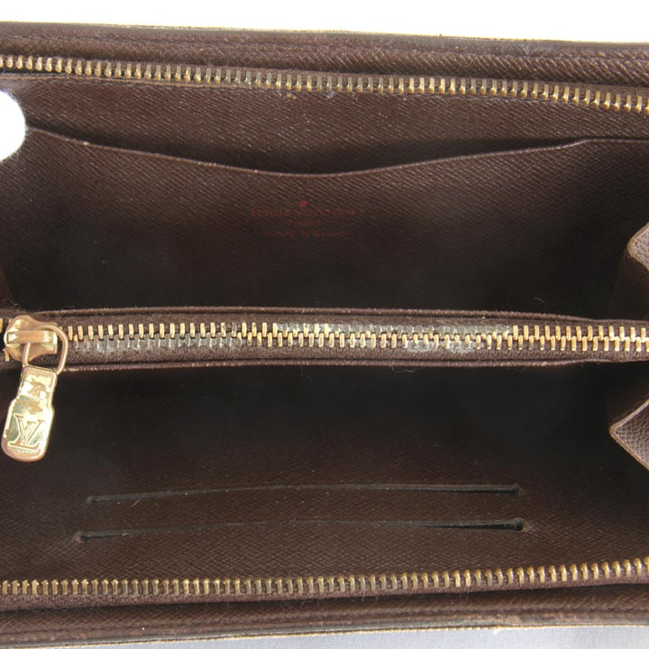 『USED』 
LOUIS VUITTON ルイ・ヴィトン 
 ポルトモネジップ N61728 長財布 
ダミエキャンバス ダミエ
