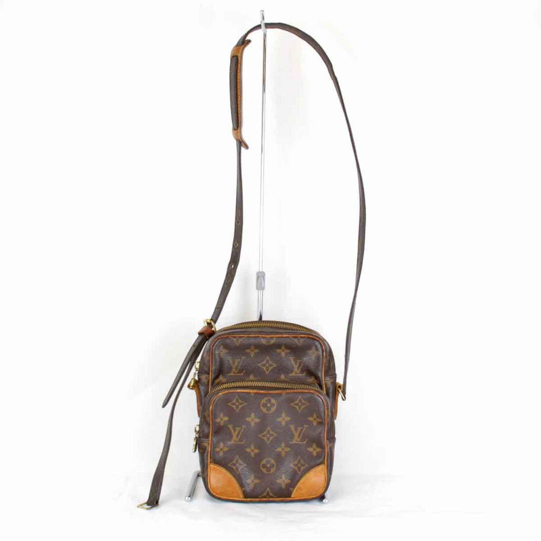 ジャンク『難あり』 
LOUIS VUITTON ルイ・ヴィトン 
 アマゾン M45236 ショルダーバッグ 
モノグラムキャンバス モノグラム