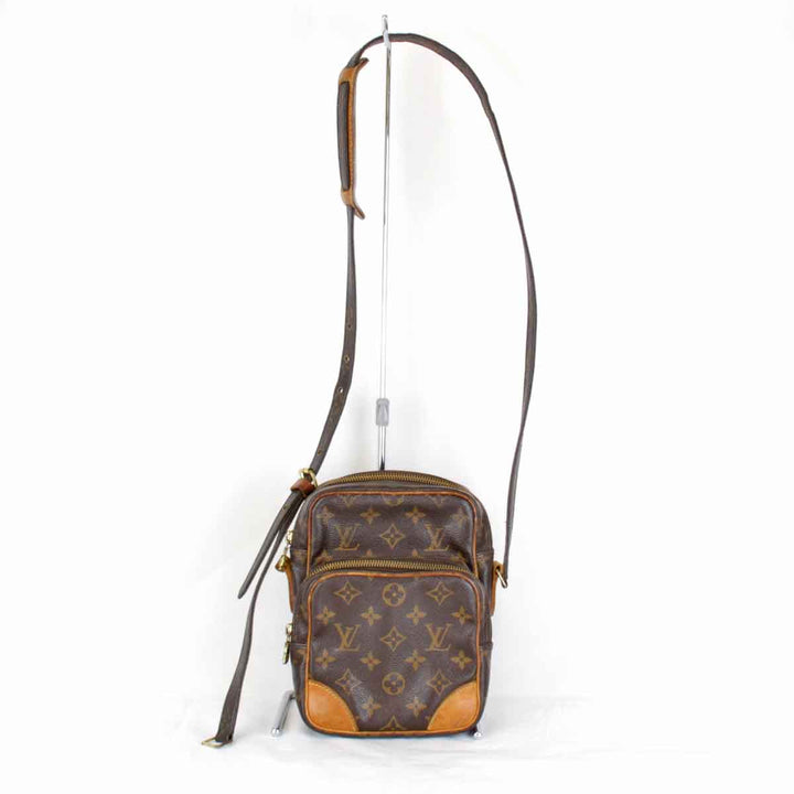 ジャンク『難あり』 
LOUIS VUITTON ルイ・ヴィトン 
 アマゾン M45236 ショルダーバッグ 
モノグラムキャンバス モノグラム